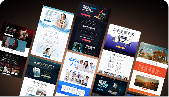 Direct response design work for The Brand Funnels.